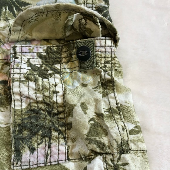 ZARA Women's Tropical Print Shorts - Size 2 - Picture 6 of 8